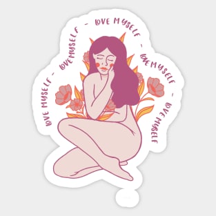 Love Myself Sticker